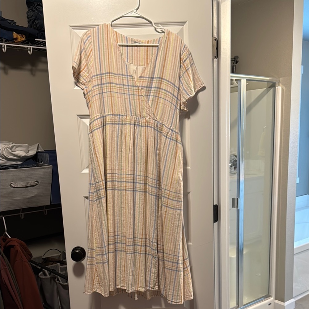 Madewell size Large midi dress
